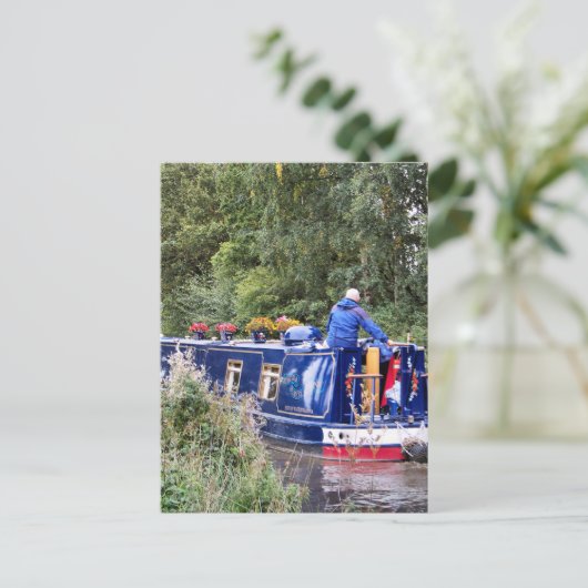 CARTE POSTALE CANAUX (Debout devant)