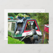 CARTE POSTALE CANAUX (Devant / Derrière)