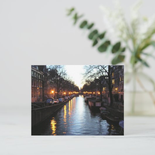 Carte Postale Canaux (Debout devant)