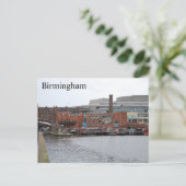 Carte Postale Canaux de Birmingham (Debout devant)