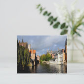 Carte Postale Canaux de Bruges (Debout devant)