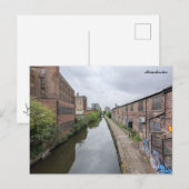 Carte Postale Canaux de Manchester (Devant / Derrière)