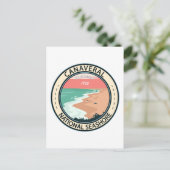 Carte Postale Canaveral National Seashore Florida Badge (Debout devant)