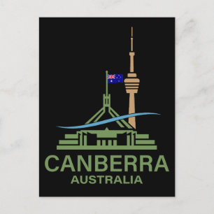 Carte Postale Canberra Australie