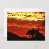Carte Postale Canberra - Australie (Devant / Derrière)
