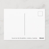 Carte Postale Canberra - Australie (Dos)