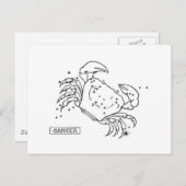 Carte Postale Cancer (Devant / Derrière)