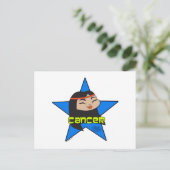 Carte postale cancer (Debout devant)