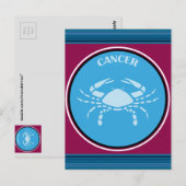 Carte postale cancer (Devant / Derrière)