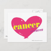 Carte Postale Cancer (Devant / Derrière)