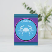 Carte postale cancer (Debout devant)