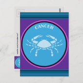 Carte postale cancer (Devant / Derrière)