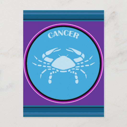 Carte postale cancer (Devant)