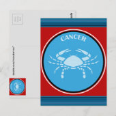 Carte postale cancer (Devant / Derrière)