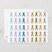 Carte Postale cancer (Devant / Derrière)