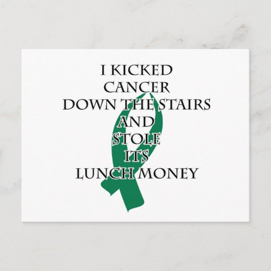 Carte Postale Cancer Bully (Ruban Vert) (Devant)