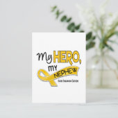 Carte Postale Cancer de l'enfant MON HÉROS MON NEPHEW 42 (Debout devant)