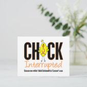Carte Postale Cancer de l'estomac Chick Interrompu (Debout devant)