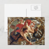 Carte Postale Cancer, des signes du zodiaque (Devant / Derrière)