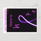 Carte postale CANCER DU SEIN (Devant)