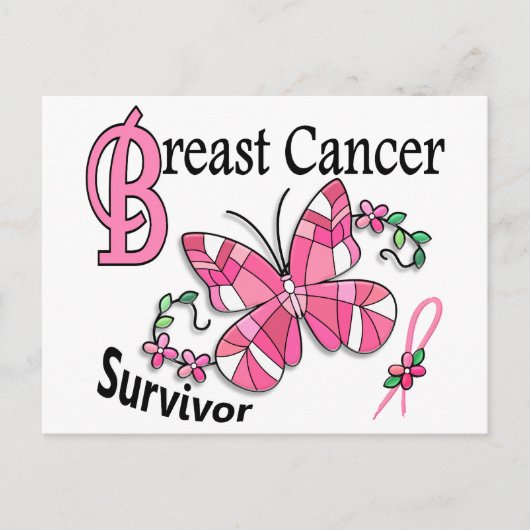 Carte Postale Cancer du sein du survivant 6 (Devant)