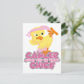 Carte Postale Cancer Du Sein Mis Avec Le Mauvais Chick (Debout devant)