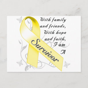 Carte Postale Cancer testiculaire Survivant