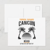 Carte Postale Cancún (Devant / Derrière)