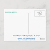 CARTE POSTALE CANCUN #16 POSTCARD (Dos)