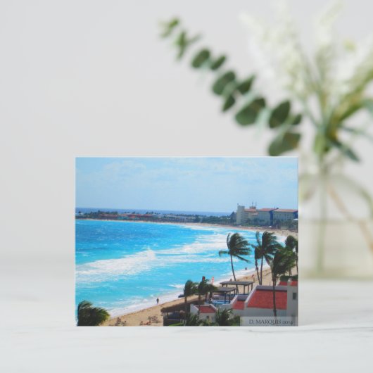 CARTE POSTALE CANCUN #19 (Debout devant)