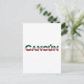 Carte Postale Cancun (logo texte) (Debout devant)