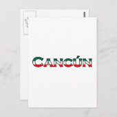 Carte Postale Cancun (logo texte) (Devant / Derrière)