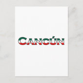 Carte Postale Cancun (logo texte) (Devant)