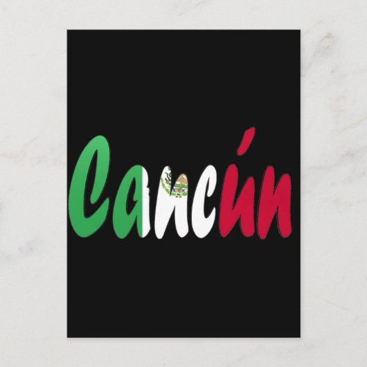Carte Postale Cancun, Mexique (Devant)