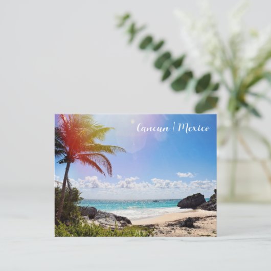 Carte Postale Cancun Mexique (Debout devant)