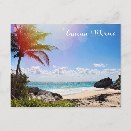 Carte Postale Cancun Mexique (Devant)