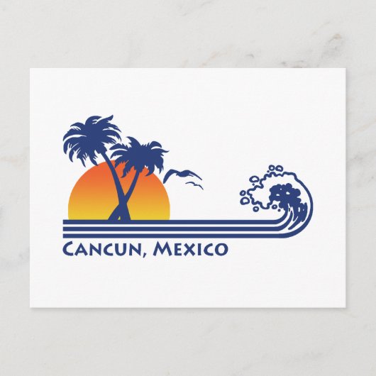 Carte Postale Cancun Mexique (Devant)