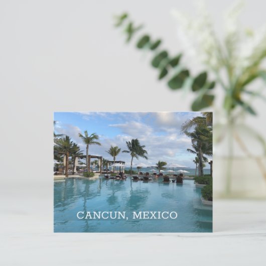 Carte Postale Cancun, Mexique (Debout devant)