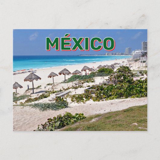 Carte Postale Cancún, Mexique (Devant)