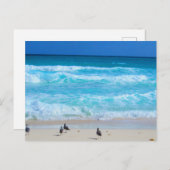 CARTE POSTALE CANCUN OCÉAN #2 (Devant / Derrière)