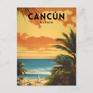 Carte Postale Cancun Travel