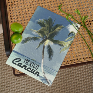 Carte Postale Cancun vintage Mexique