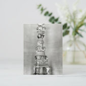 Carte Postale Candelabra conçu par Piranesi sur la base (Debout devant)