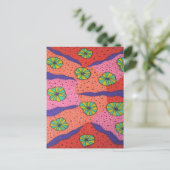 Carte Postale Candies colorées Abstraites (Debout devant)