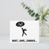 Carte Postale Candies Lover (Debout devant)
