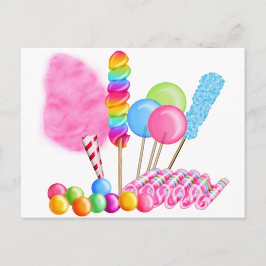 Carte Postale Candy Circus (Devant)