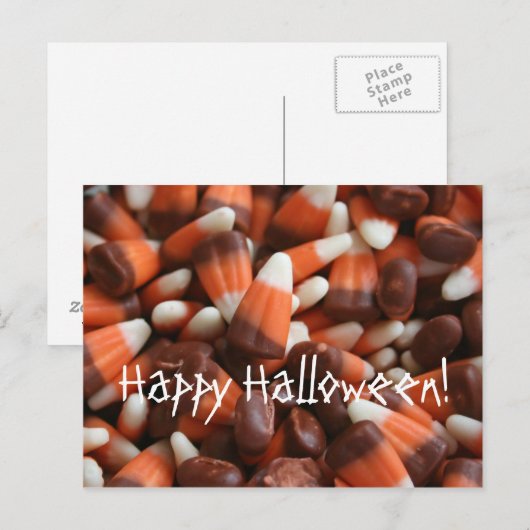 Carte postale Candy Corn (Devant / Derrière)