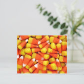 CARTE POSTALE CANDY CORN (Debout devant)