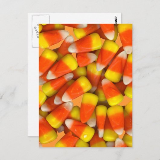Carte postale Candy Corn (Devant / Derrière)