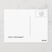 Carte Postale Candy Corn Halloween Boo Party (Dos)